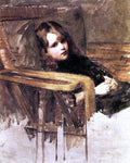 John William Waterhouse The Easy Chair - Hand Painted Oil Painting