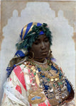 Jose Tapiro Y Baro Mujer de Color - Hand Painted Oil Painting
