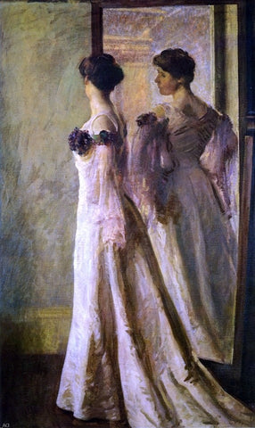  Joseph DeCamp The Heliotrope Gown - Hand Painted Oil Painting