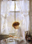  Joseph DeCamp The Seamstress - Hand Painted Oil Painting