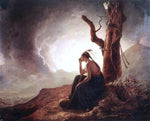  Joseph Wright Indian Widow - Hand Painted Oil Painting