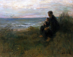  Jozef Israels Anxiously Waiting - Hand Painted Oil Painting