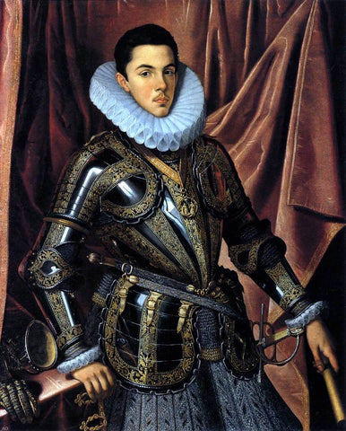  Juan Pantoja De La Cruz Portrait of Felipe Manuel, Prince of Savoya - Hand Painted Oil Painting