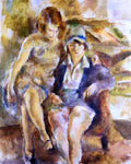  Jules Pascin Zimette and Mirelle - Hand Painted Oil Painting