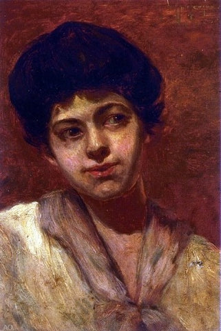  Julian Onderdonk Portrait of Gertrude - Hand Painted Oil Painting