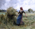 Julien Dupre Peasant with Hay - Hand Painted Oil Painting