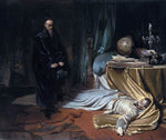  Karl Theodor Von Piloty Seni at the Dead Body of Wallenstein - Hand Painted Oil Painting