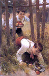  Karl Witkowski Stealing Apples - Hand Painted Oil Painting