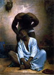  Leon Joseph Florentin Bonnat The Barber of Suez - Hand Painted Oil Painting