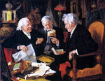  Louis C Moeller A Good Joke - Hand Painted Oil Painting