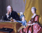  Louis Michel Van Loo The Devin Family - Hand Painted Oil Painting