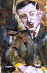  Lovis Corinth Portrait of Dr. Arthur Rosin in a Chair - Hand Painted Oil Painting