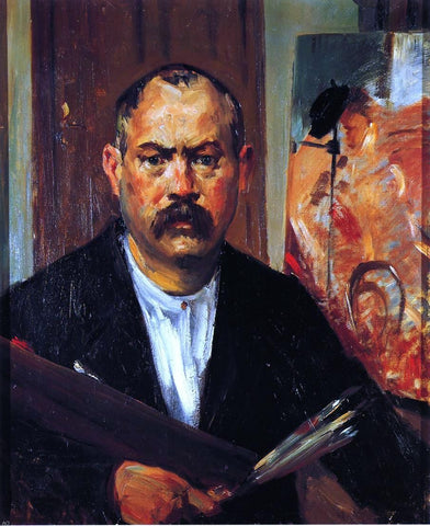 Lovis Corinth Self Portrait without Collar - Hand Painted Oil Painting