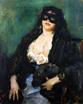  Lovis Corinth The Black Mask - Hand Painted Oil Painting