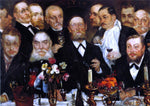  Lovis Corinth The Freemason's (also known as Firm in Loyalty) - Hand Painted Oil Painting