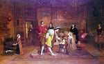  Marcus Stone The Royal Nursery 1538 - Hand Painted Oil Painting
