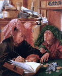  Marinus Van Reymerswaele The Tax Collectors - Hand Painted Oil Painting