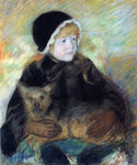  Mary Cassatt Elsie Cassatt Holding a Big Dog - Hand Painted Oil Painting