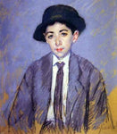  Mary Cassatt Portrait of Charles Dikran Kelekian at Age 12 - Hand Painted Oil Painting