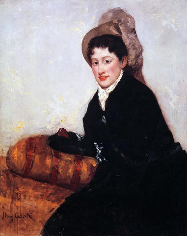  Mary Cassatt Portrait of Madame X Dressed for the Matinee - Hand Painted Oil Painting