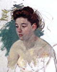  Mary Cassatt Sketch of Antoinette (no.1) - Hand Painted Oil Painting