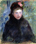  Mary Cassatt Susan in a Toque Trimmed with Two Roses - Hand Painted Oil Painting
