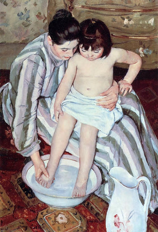  Mary Cassatt Title Unknown - Hand Painted Oil Painting