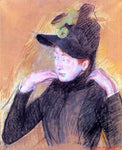  Mary Cassatt Woman Arranging Her Veil - Hand Painted Oil Painting