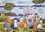  Maurice Prendergast Late Afternoon, New England - Hand Painted Oil Painting