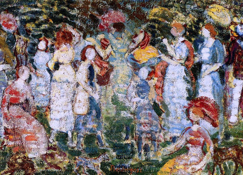  Maurice Prendergast Picnic Grove - Hand Painted Oil Painting