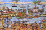  Maurice Prendergast Quai, Dinard - Hand Painted Oil Painting