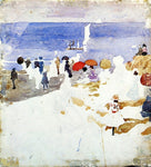 Maurice Prendergast Sketch - Figures on Beach (also known as Early Beach) - Hand Painted Oil Painting