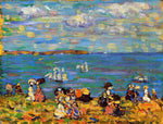  Maurice Prendergast St. Malo (also known as Sketch, St. Malo) - Hand Painted Oil Painting