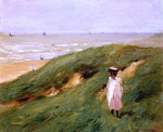  Max Liebermann Dune near Nordwijk with Child (also known as Dune bei Nordwijk mit Kind) - Hand Painted Oil Painting