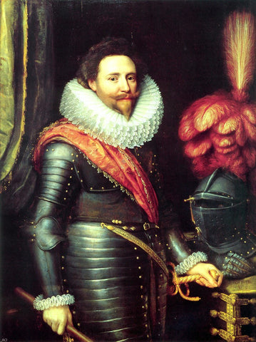  Michiel Jansz. Van Miereveld Portrait of Frederick Hendrick, Prince of Orange-Nassau - Hand Painted Oil Painting
