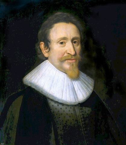  Michiel Jansz. Van Miereveld Portrait of Hugo de Groot - Hand Painted Oil Painting