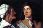  Michiel Sweerts Young Man and the Procuress - Hand Painted Oil Painting