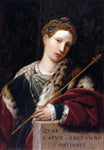  Moretto Da Brescia Portrait of Tullia d'Aragona as Salome - Hand Painted Oil Painting