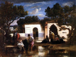  Narcisse Virgilio Diaz De la Pena  The Bathers - Hand Painted Oil Painting