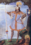  Nicholas Hilliard Portrait of George Clifford, Earl of Cumberland - Hand Painted Oil Painting