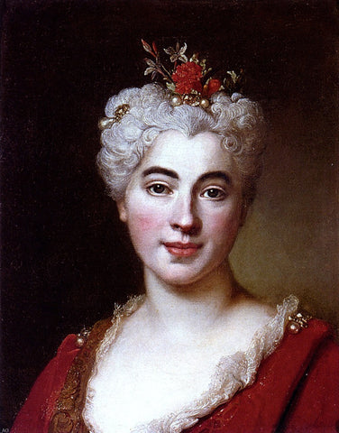  Nicolas De Largilliere Portrait Of Elisabeth - Marguerite, The Artist's Daughter - Hand Painted Oil Painting