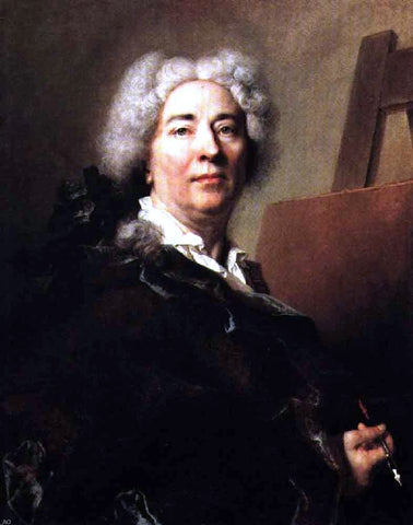  Nicolas De Largilliere Self-Portrait - Hand Painted Oil Painting