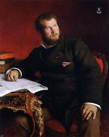  Pascal Adolphe Jean Dagnan-Bouveret Portrait of Jean Dagnan-Bouveret - Hand Painted Oil Painting