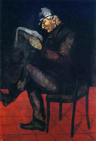  Paul Cezanne Louis-Auguste Cezanne, Father of the Artist - Hand Painted Oil Painting