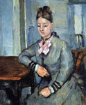 Paul Cezanne Madame Cezanne Leaning on Her Elbow - Hand Painted Oil Painting