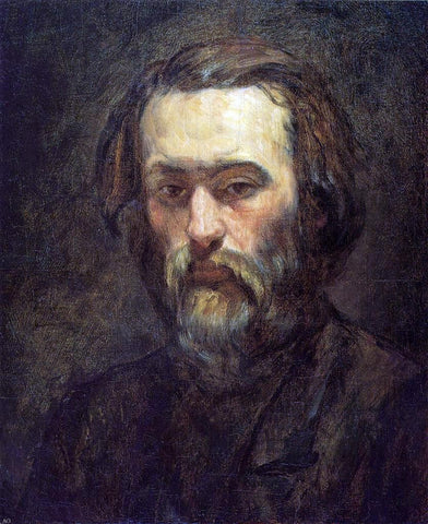  Paul Cezanne Portrait of a Man - Hand Painted Oil Painting