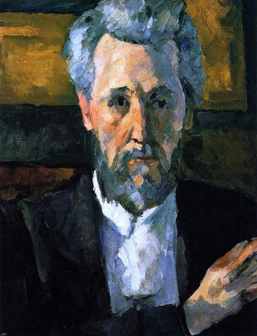  Paul Cezanne A Portrait of Victor Chocquet - Hand Painted Oil Painting