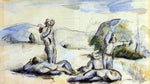  Paul Cezanne The Harvesters - Hand Painted Oil Painting