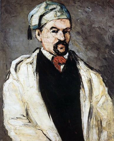  Paul Cezanne Uncle Dominique (also known as Man in a Cotton Hat) - Hand Painted Oil Painting
