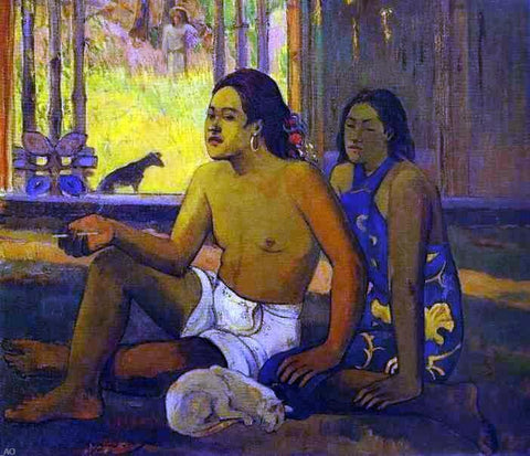  Paul Gauguin Eilaha Ohipa (also known as Not Working) - Hand Painted Oil Painting